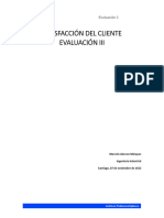 Evaluacion 3 Satisfaccion de Cliente PDF