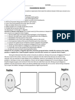 Examining Biases Activity