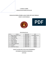 Sosialisasi Kel 1 SDN 11 Koto Besar