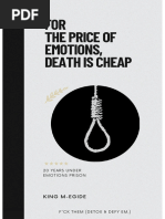 For The Price of Emotions, Death Is Cheap - King M-Egide | PDF ...