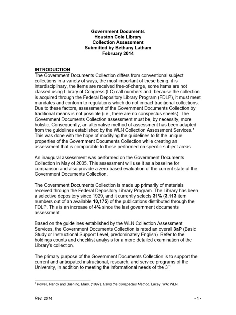 Government documents pdf libraries government