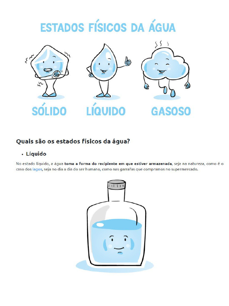 Estados Da gua PDF