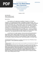 White House Classified Docs - Special Counsel Hur