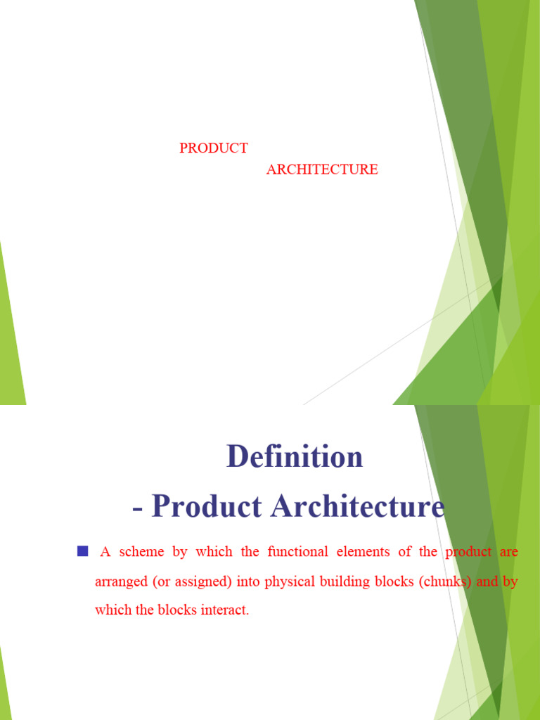 08 02 Product Architecture | PDF | Modularity | Computer Science