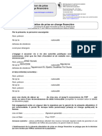 Attestation de Prise en Charge Financière ... - Etat de Genève