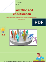 Enculturation and SOCIALIZATION1.