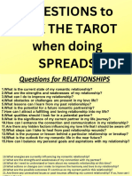 QUESTIONS to ASK THE TAROT