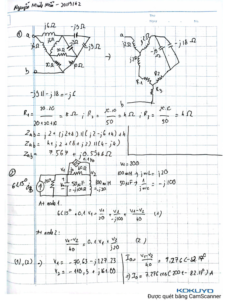 NguyễnMinhMẫn 20119142 Chapter3 Ac part2 | PDF
