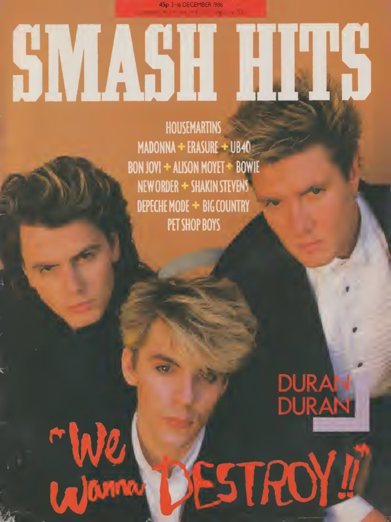 Smash Hits 3 16 December 1986 | PDF