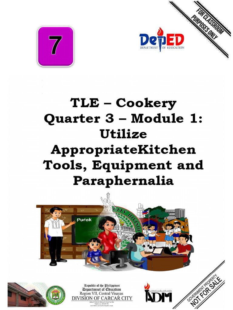 TLE7 Cookery - Q3 - M1 - v.01 CC Released 10mar2021 | PDF | Grilling ...