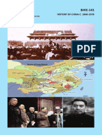 History of CHINA