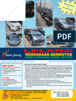 Brosur Lelang Bank Jateng - Okt 2023