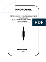 Contoh Proposal Karangtaruna Alat