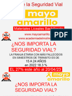 Mayo Amarillo - Clases Liceos (Bachillerato 2023)
