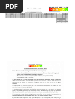 Fan Duty Calculation Sheet Free Version 2020