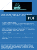 SESION 1 Orientaciones Par La Prevencion Detección y Actuacion en Casos de Abuso Sexual