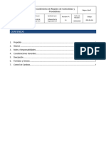PRC PR 011 Procedimiento de Registro de Contratistas y Proveedores