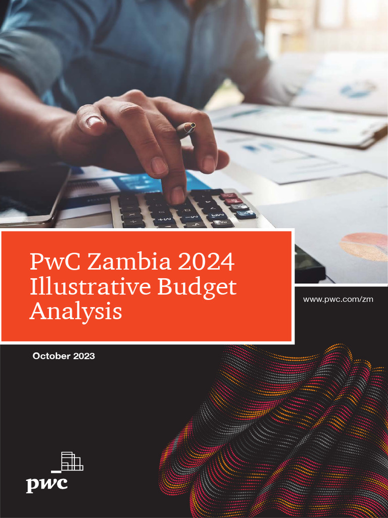 zambia-illustrative-budget-analysis-2024 | PDF | Taxes | Debt