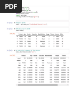 CardioGoodFitness - Jupyter Notebook