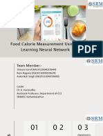 Food Calories Measurement