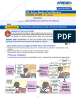 Sesión de Aprendizaje-S 6-Día 3 - Personal Social