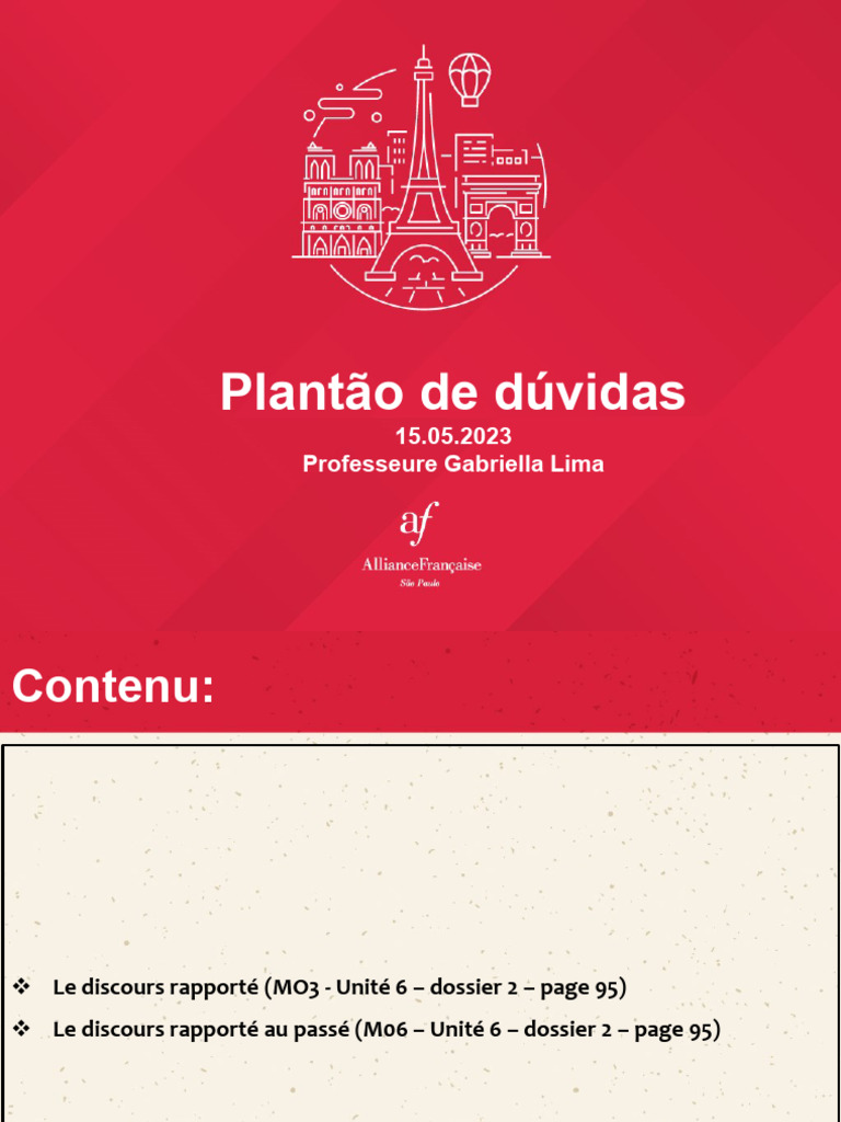 Discours rapporté : Types et exercices | PDF | Arts du langage et ...