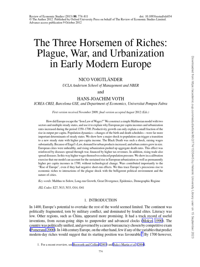 The three horsemen and the riches pdf