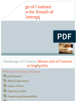Performance of Contract