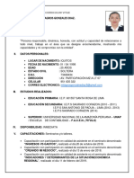 Curriculum Vitae - Gonzales Diaz Milagros