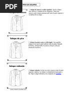 Tipos de Solapas en Trajes y Usos | PDF | Ropa | Moda