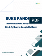 Buku Panduan of Bootcamp Data Analyst With SQL Python Batch 8