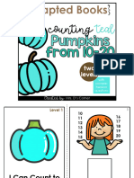 Counting Teal Pumpkins 11 To 20 Adapted Book