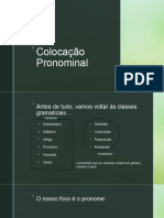 Colocação Pronominal