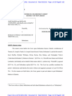 Memorandum Opinion On Motion To Dismiss Lawsuit Against Michele Pagano Williams 10:20:20