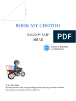 Book My Chotoo: Saleem Saif Mbae