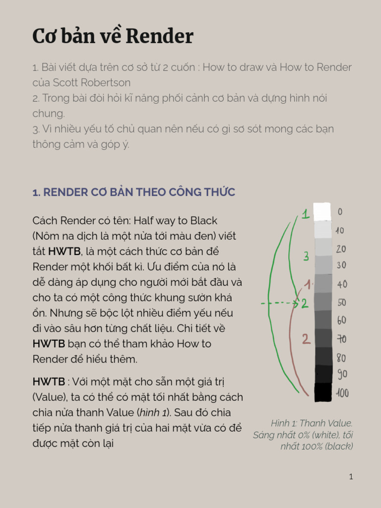 Render cơ bản final | PDF