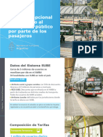 Renuncia Del Usuario Al Transporte Público - Versión Prensa