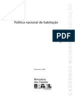 Caderno n.4 - Política Nacional de Habitação