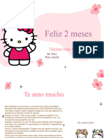 Plantilla Powerpoint Hello Kitty 2