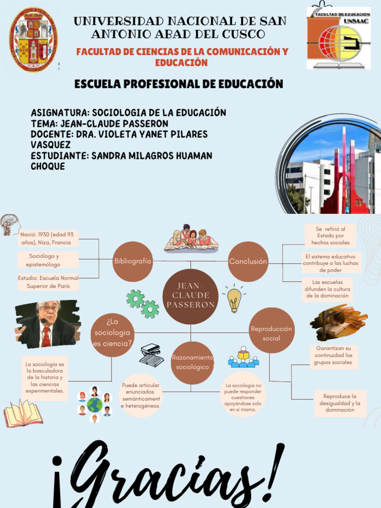 JeanClaude Passeron PDF Science Ciencias del comportamiento