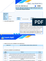 3º Experiencia de Aprendizaje - Exp7 - Mate