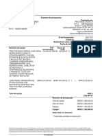 Cotizacion de 5090 e y Cargadora