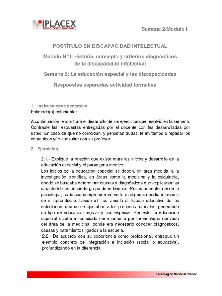 Ejercicio Semana 2 | PDF | Crecimiento personal y profesional | Ciencia ...