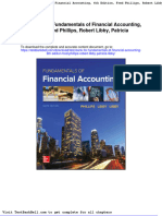 Test Bank For Fundamentals of Financial Accounting 6th Edition Fred Phillips Robert Libby Patricia Libby Full Download