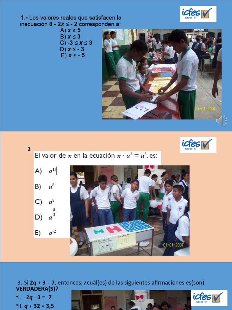 Simulacro Prueba Saber Icfes 2023 Dos | PDF | Métodos y materiales de ...