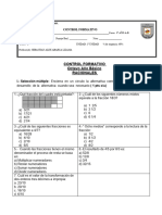 Prueba-de-Fracciones - FORMATIVA OCTAVO-BASICO