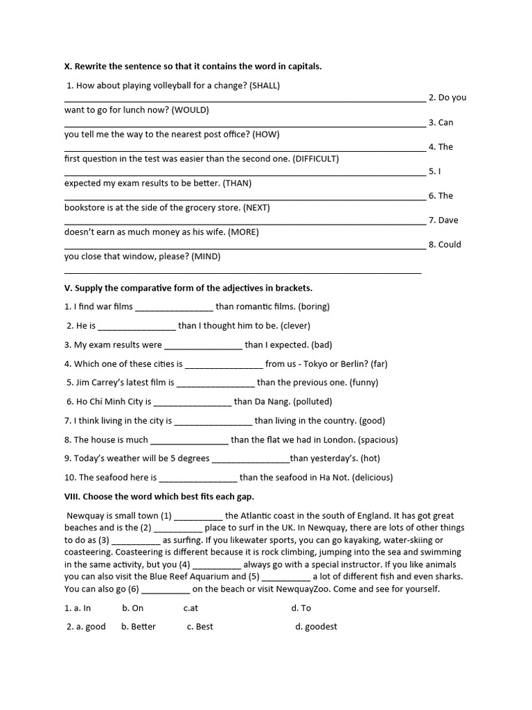 x-rewrite-the-sentence-so-that-it-contains-the-word-in-capitals-pdf