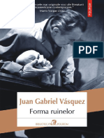 Juan Gabriel Vasquez - Forma Ruinelor (Literatură Universală) PDF