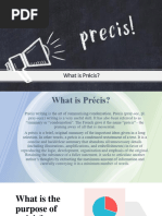 ETI206 - Week1 - Intro To Précis Writing