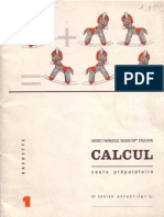 CP - Mathématiques - Calcul N°1 - Cahier D'exercice - Hachette